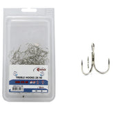 Captain 336 Üçlü İğne Sahte Balık İçin 100'lü Kutu Nikel